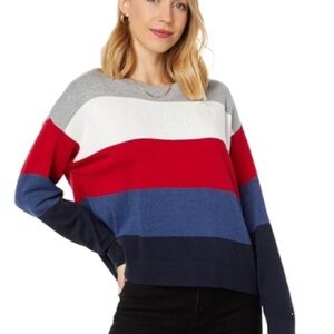 Tommy Hilfiger Women's Striped Sweater Size Large